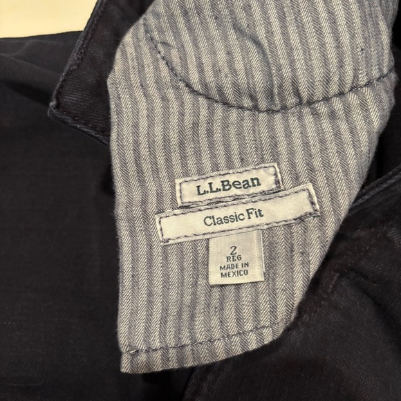 L.L. Bean Dark Blue Straight Leg Jeans - Picture 5 of 7